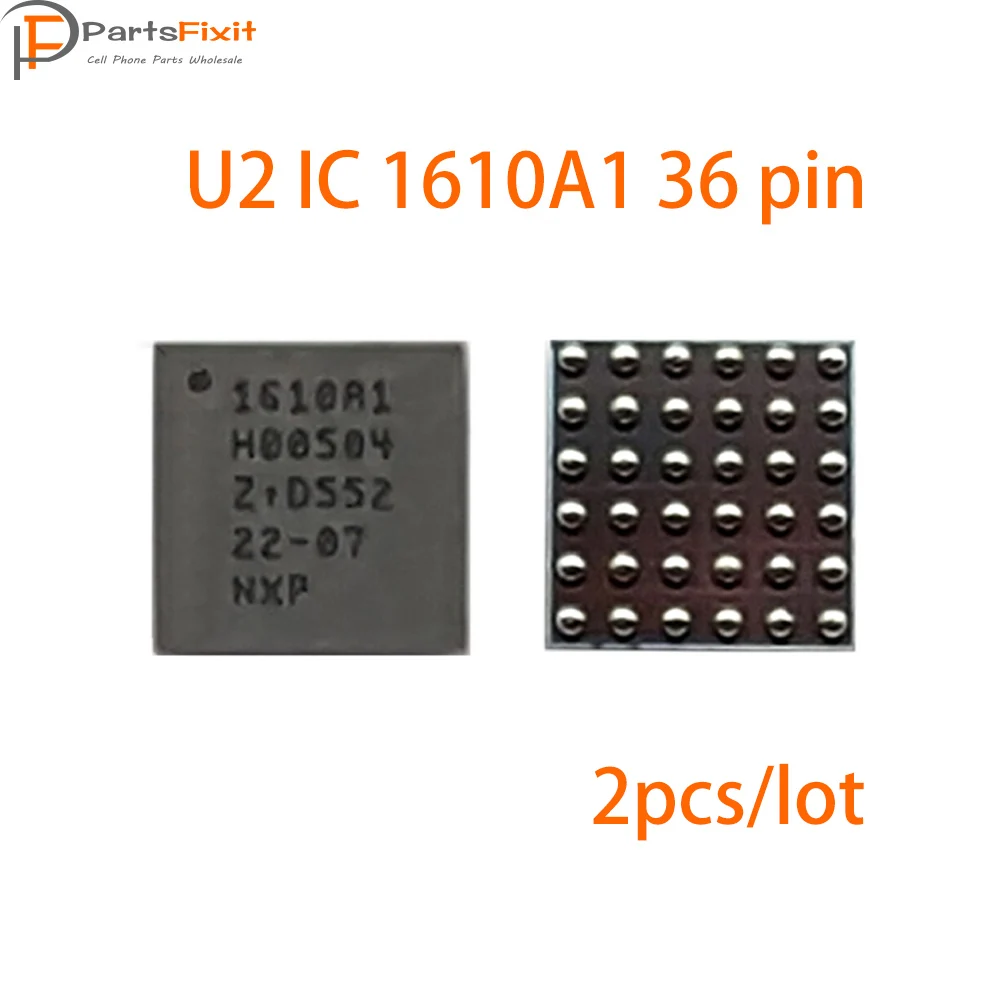 2 шт./лот зарядка через usb U2 IC 1610A1 36 pin для 5S 5C Зарядное устройство Мощность замена IC