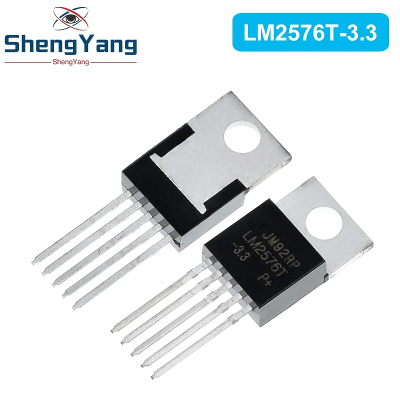 10 шт. LM2576 LM2576T ADJ 3.3 5.0 IC REG BUCK 3A TO220 5 Новый|Интегральные схемы| |