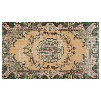 

Handmade Natural Vintage Turkish Area Rug 162x263 Cm-5'4''X8'8''