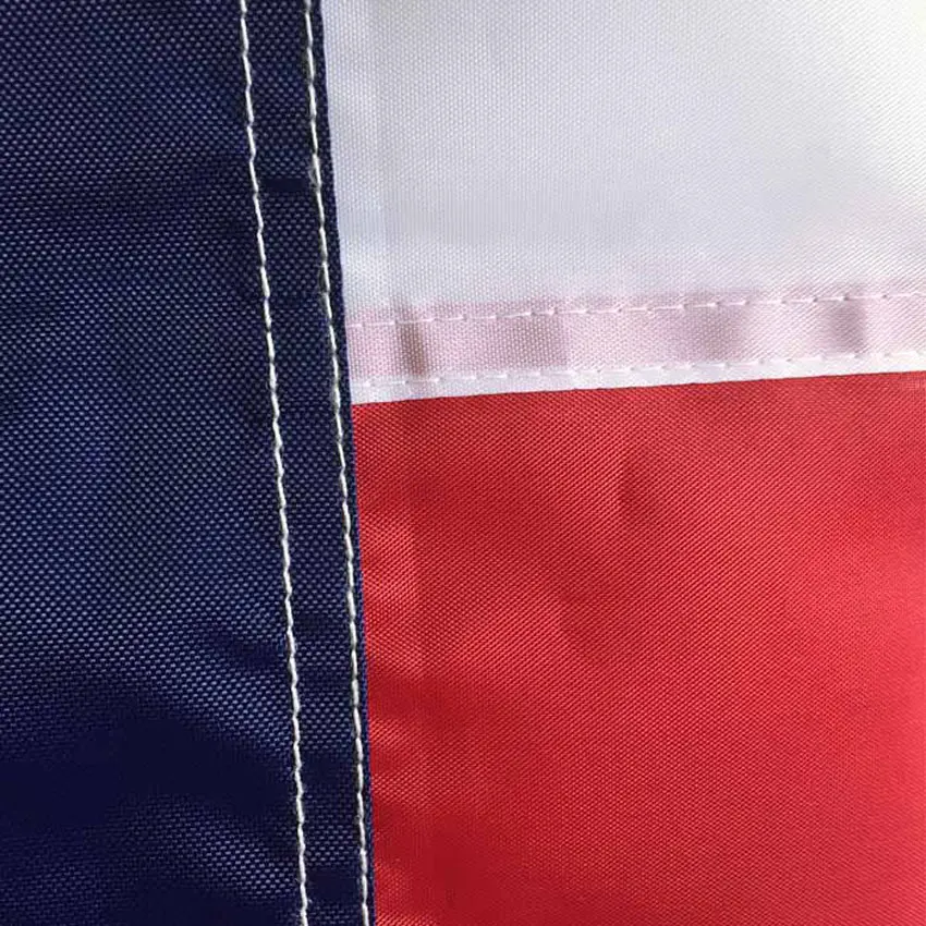 Texas Вышитый Флаг Декор баннер для вечеринки 150X90 см Оксфорд Крытый