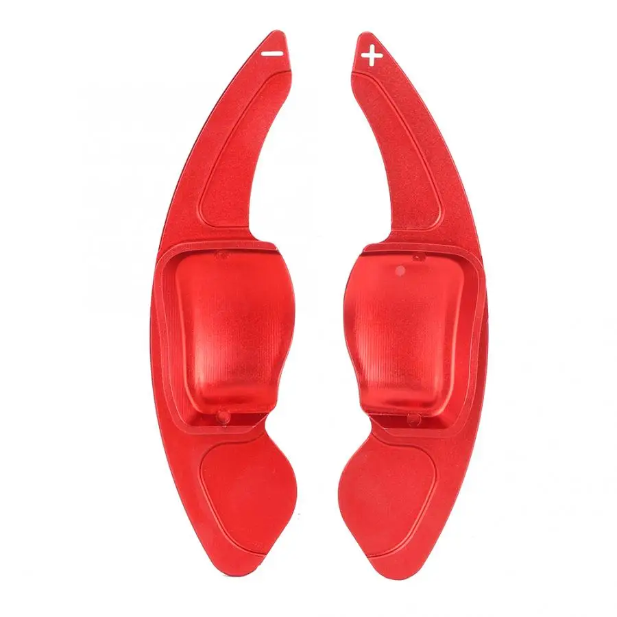 Aluminum Alloy Red Steering Wheel Paddle Shift Extension Fits for Magotan car style accessories