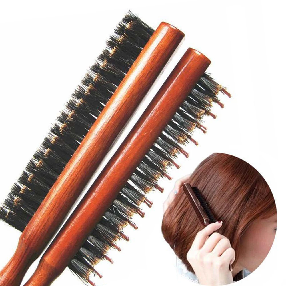 Кабана расческа-щетка пушистая расческа деревянная ручка щетка для волос