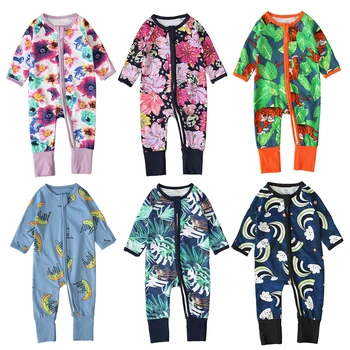 

Autumn Boy Girls Cotton Romper Cartoon Baby Long Sleeve Jumpsuit 2020 Winter Toddler Newborn Kids Clothing Zipper Rompers