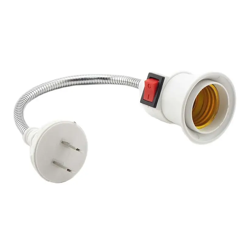 E27 Socket Lamp Bulb Holder Light Socket With Switch EU US Plug Lamp Holder Energy Saving Lampada LED Table Led Base lamp holder,lamp bulb holder,lamp base
