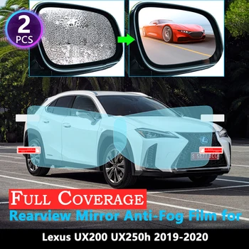 

Full Cover Protective Anti Fog Film for Lexus UX 200 250h UX200 UX250h 2019 2020 2021 Car Rearview Mirror Rainproof Accessories