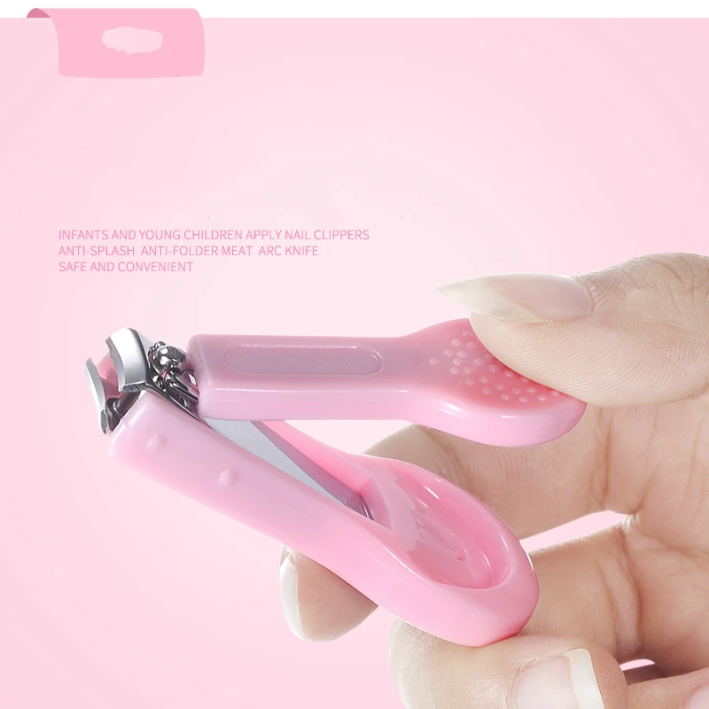 Cute Infant Finger Trimmer Scissors Child Nailnippers Baby Nail Care Nail Clip Cute Safe 0-10 Y Children Baby Nail Clipper
