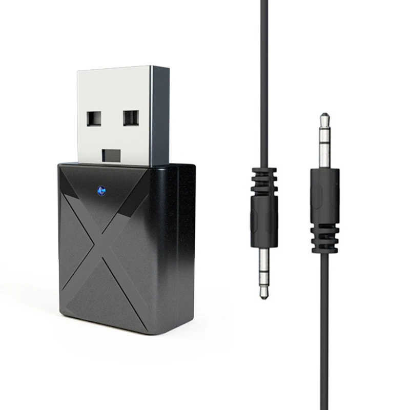 5,0 Bluetooth передатчик приемник 3,5 мм AUX стерео беспроводной Bluetooth адаптер для автомобиля аудио Bluetooth аудио приемник - Цвет: Type1