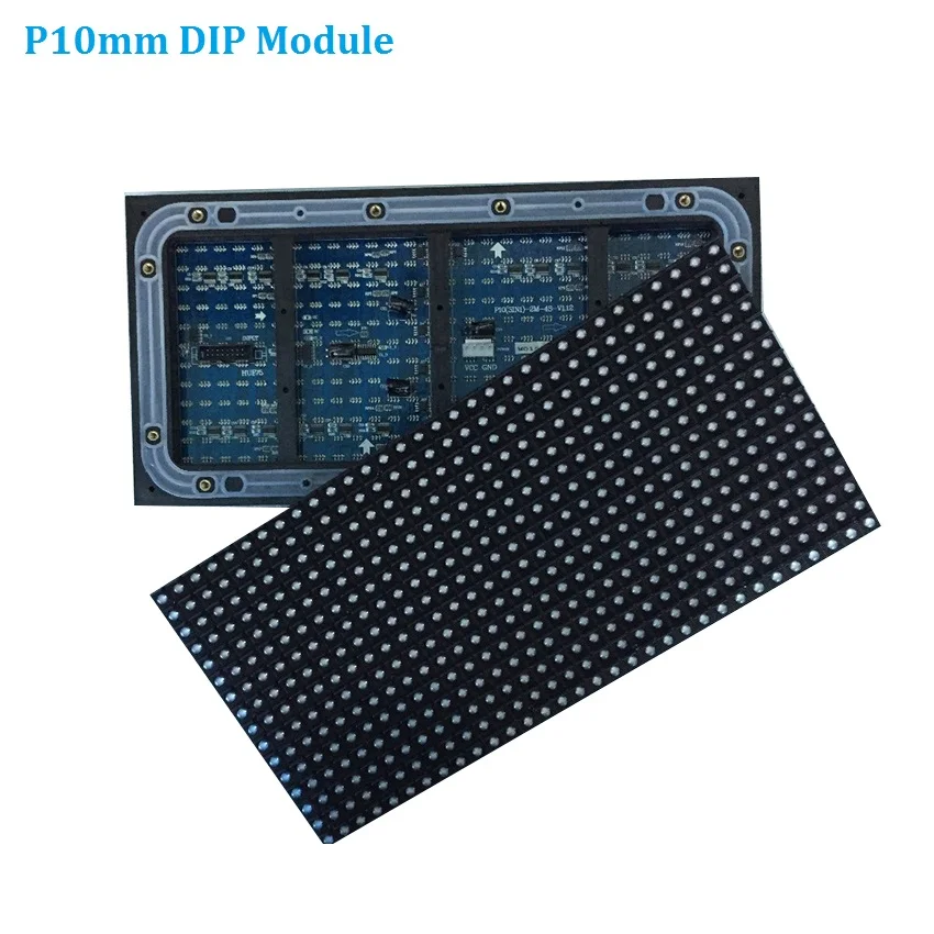 

P10 module hd full color DIP 32*16dots outdoor commercial video wall big tv led billboard advertising display screen panel