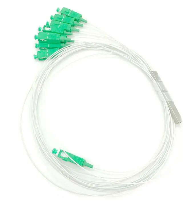 Сплиттер Sc Apc Волоконно-оптический одномодовый FTTH Mini 1X8 PLC стальная труба
