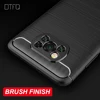 For POCO X3 NFC Case Soft Matte Cover Carbon Fiber Shockproof Silicone Case for POCO X3 X2 Coque Case for POCOPHONE F2 Pro F1 M2 ► Photo 1/6