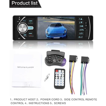 

Premium Quality Car Radio Autoradio Stereo Audio 4.1 inch MP5 Video Player USB MP3 In-dash Multimedia Player For Car