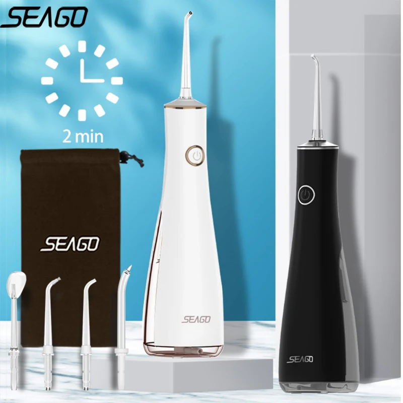 

Ирригатор для полости рта SEAGO, портативный, с зарядкой от USB
