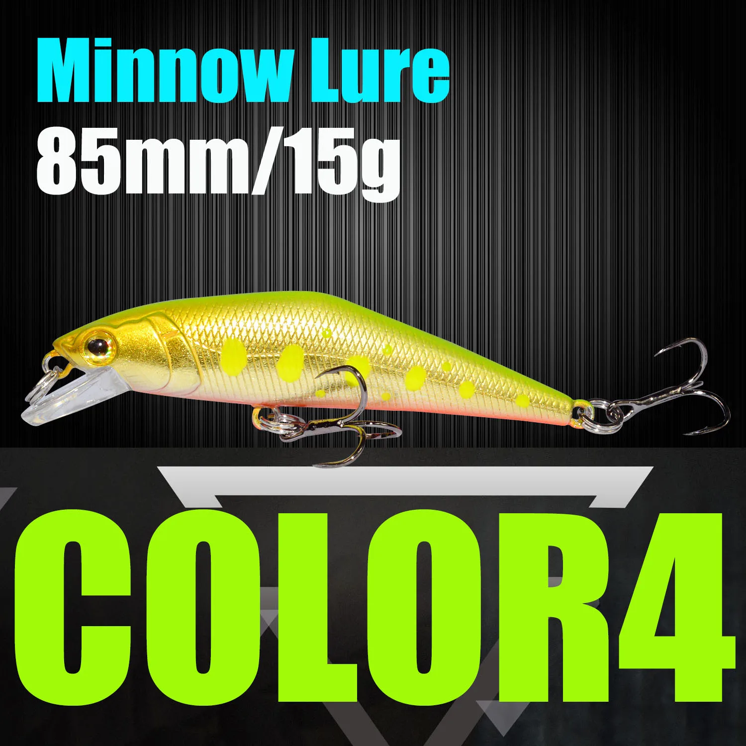 Afishlure жесткая приманка Мино d-типа приманка 85 размер бионический пластик приманка гольян приманка