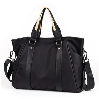 

Waterproof nylon cloth new men's bag handbag, business cross-pack waterproof and wearable leisure briefcase, shoulder diagonal
