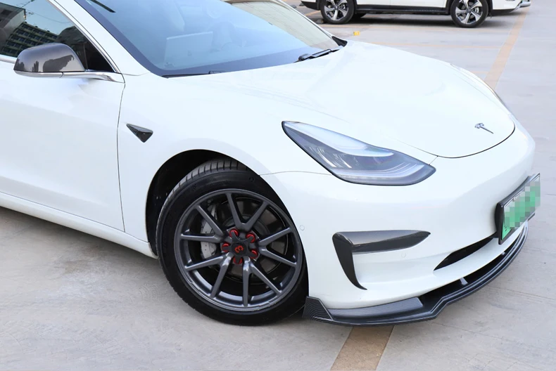 LUCKEASY концентратор Кепки планетарный редуктор двигателя для Tesla модель 3 машинный гараж из 20 дюймов колеса P версия ABS Краски модификации колеса Кепки комплект 4 шт./компл