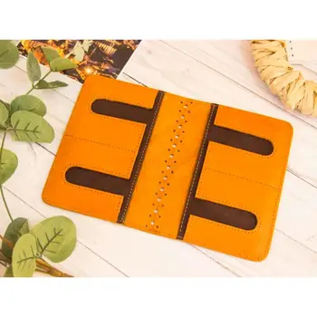 

Leather jewelry handmade iBlast "passport No. 6"