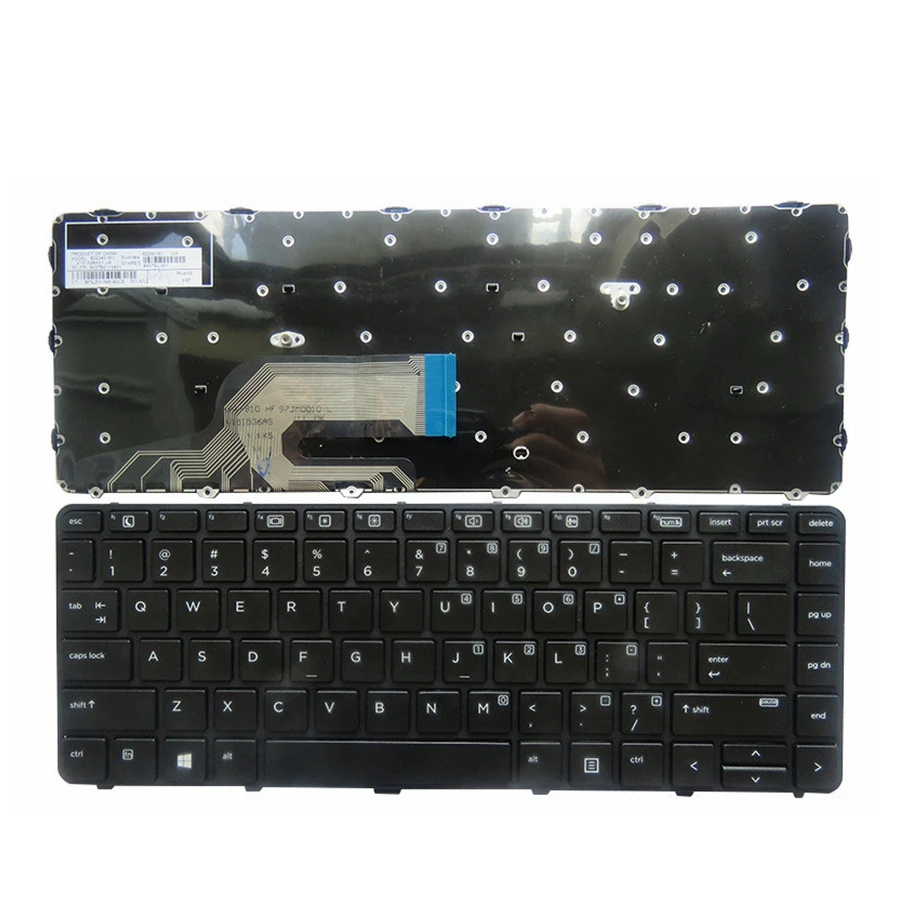 Новая клавиатура для ноутбука HP Probook 430 G3 G4 440 445 640 645 G2 английская черная с