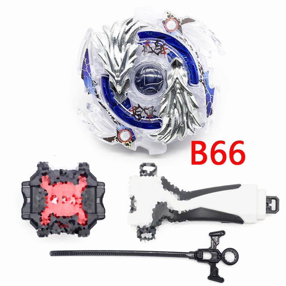 Топ Takara Tomy Beyblade Burst набор Beyblade игрушки стадион Арена пусковая установка Bey Blade Металл Fusion спиннинг Топ лезвие мальчик игрушка - Цвет: B66