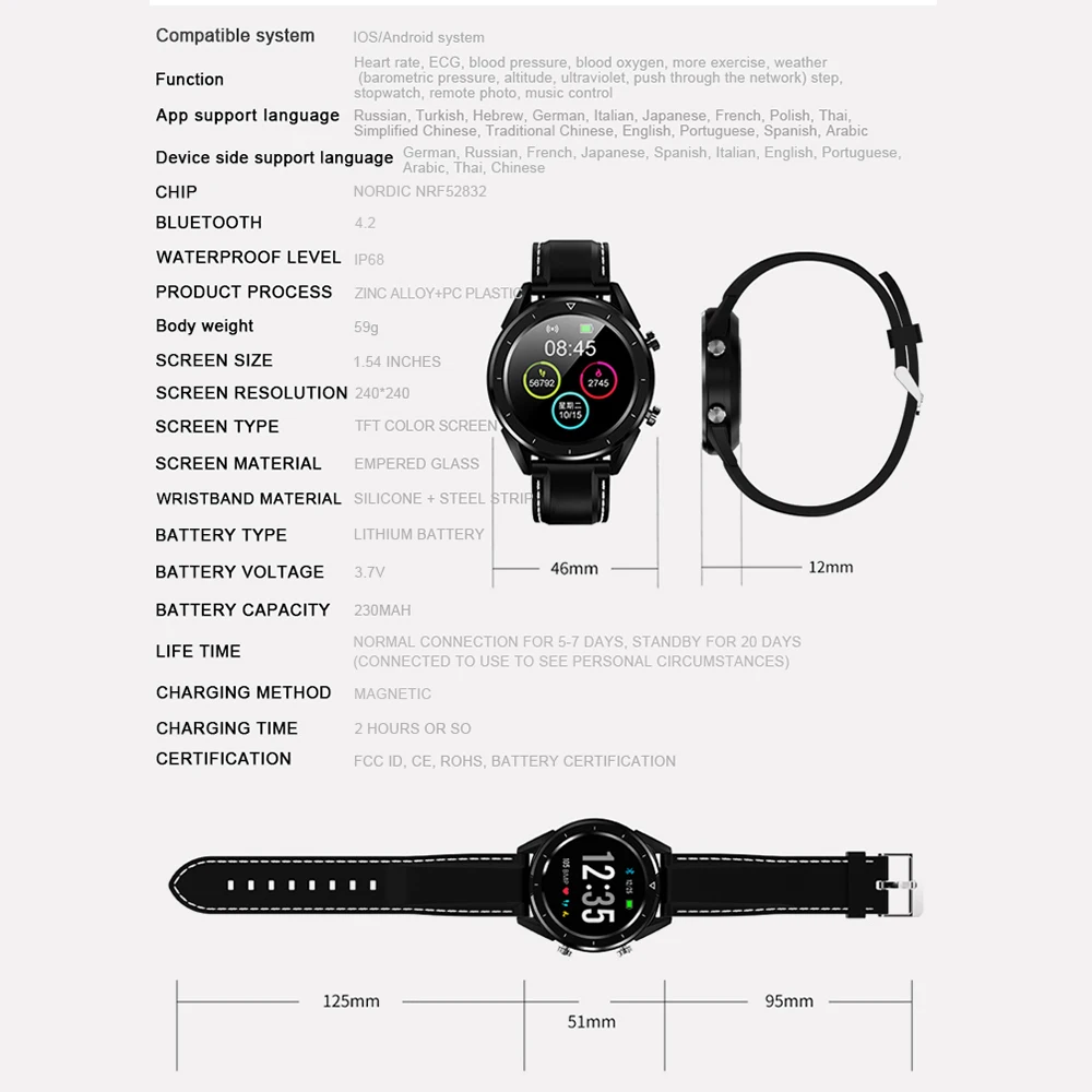 KSR901 Cheep Bluetooth android/ios телефоны 4g водонепроницаемый gps сенсорный экран Спорт Здоровье офлайн оплата Смарт часы браслет