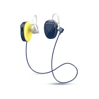 

BL02 Mini Bluetooth Earphone Wireless Earpiece Detachable Cable Ear Hook Earbuds With Mic For Sports With Charger Box