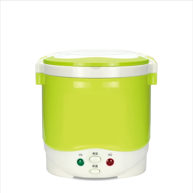 

Mini Rice Cooker and Steamer 2 Cups Non-Stick Coating Inner Pot Rice warmer Heating Portable Style Electric Steamer Food Rice