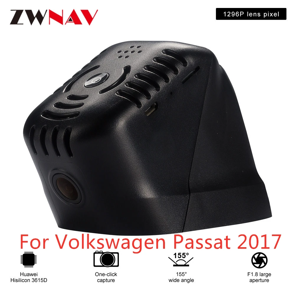 

Hidden Type HD Driving recorder dedicated For Volkswagen Passat 2017 DVR Dash cam Car front camera WIfi