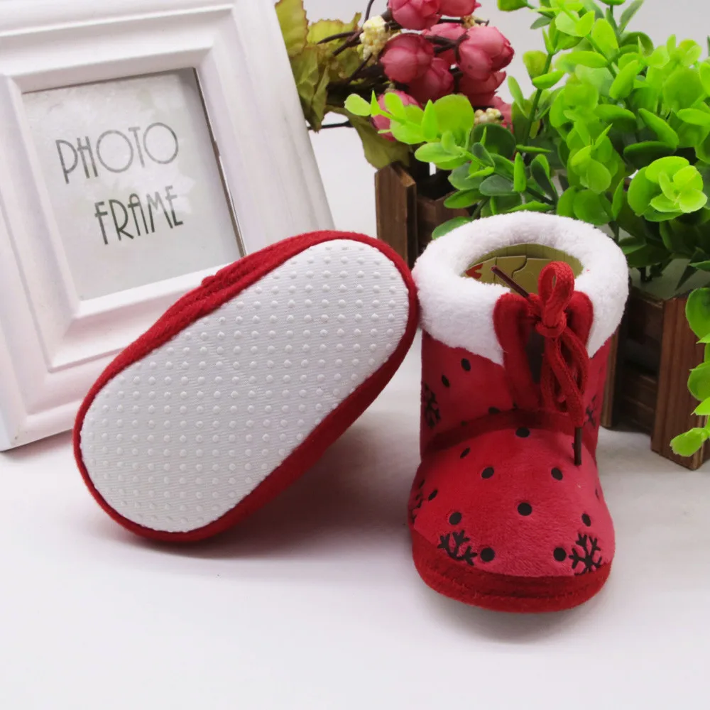 Детская обувь; Рождественская обувь для малышей; Рождественская обувь для новорожденных; зимние ботинки с принтом на мягкой подошве; Теплая обувь для малышей; schoenen;