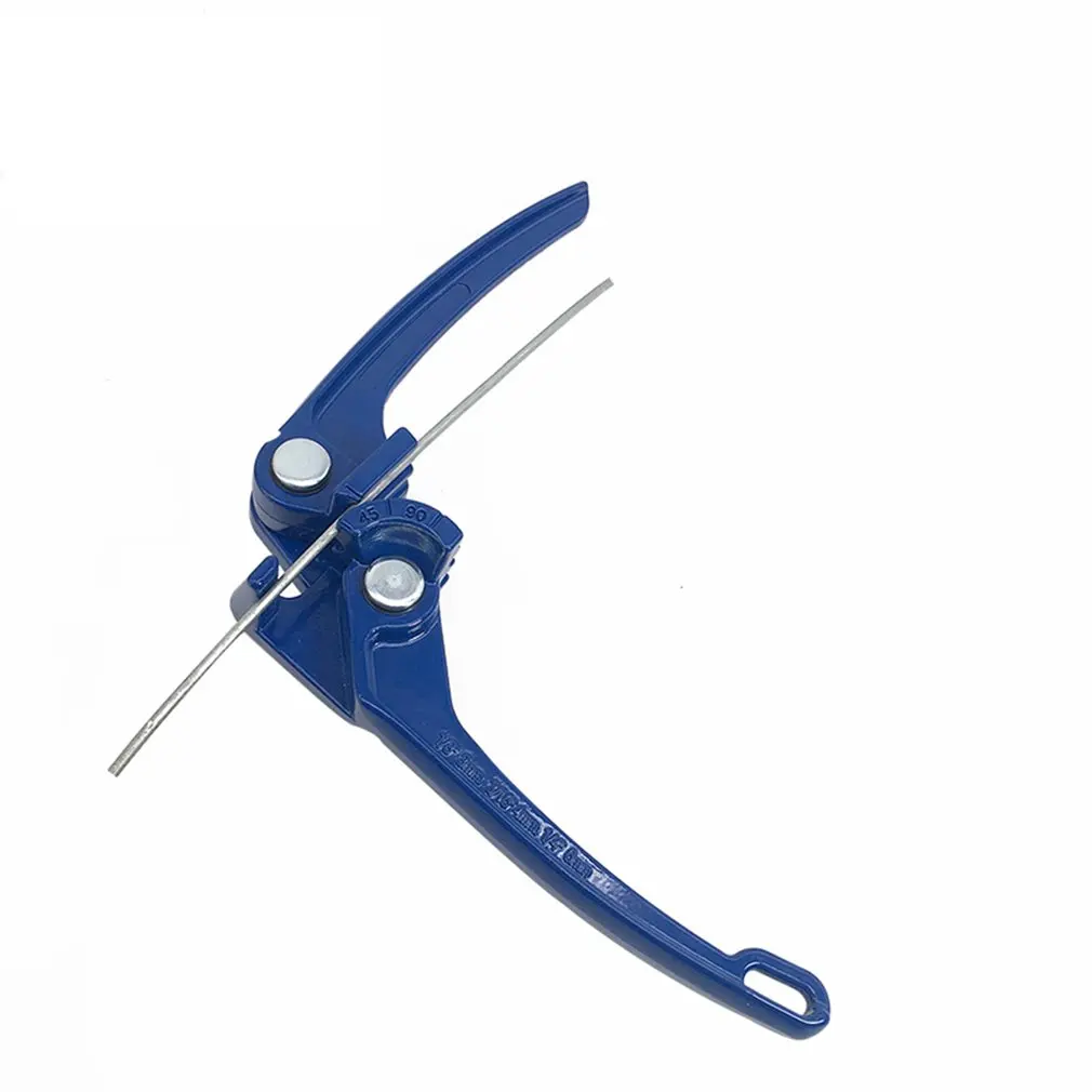 Tube Bender Tubing Fuel Brake Refrigerant Line Bending Tool Alloy Tubing Bender Brake Fuel Line