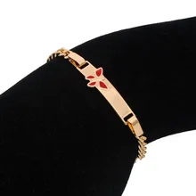 16 см Бабочка для браслетов младенцев девочка детские ювелирные изделия детский браслет Enfant Pulsera Bebe Bebek Bileklik Bransoletki B0231