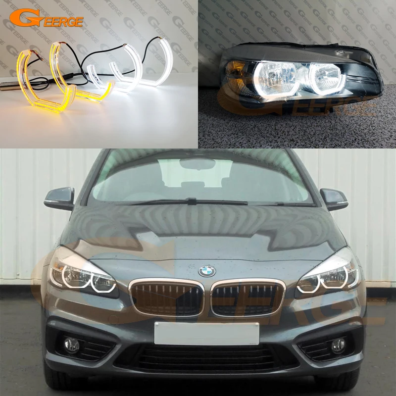 Для BMW 2 серии F45 F46 2013-2018 галогенный светильник на голову отличный Дневной DTM M4