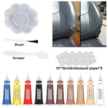 

Sofa Car Seats Home Furniture Care Restoration Shoe Holes Scratch Cleaning Jackets Clothes Coat Cracks Leather Repair Gel