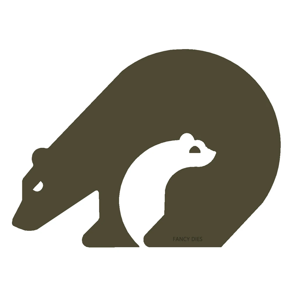 

Новинка 2022 г., деревянные штампы с изображением животных и медведя, подходят для стандартных высекальных машин на рынке