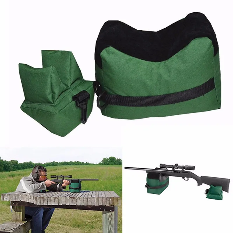 

Shooting Bag Set Outdoor Portable Hunting Gun Large Front Rear Bench Unfilled Rest Bags Range Target Stand Support Rifle Sandbag