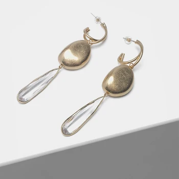 

Amorita boutique Water drop design drop earrings