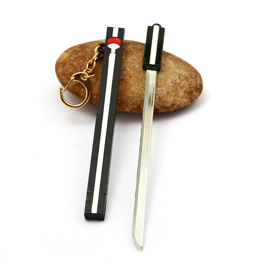 Брелок с символикой Наруто Uchiha Sasuke Sword KUSANAGI металлический брелок для ключей llaveros анимированный брелок ювелирные изделия фигурка игрушки для косплея подарок