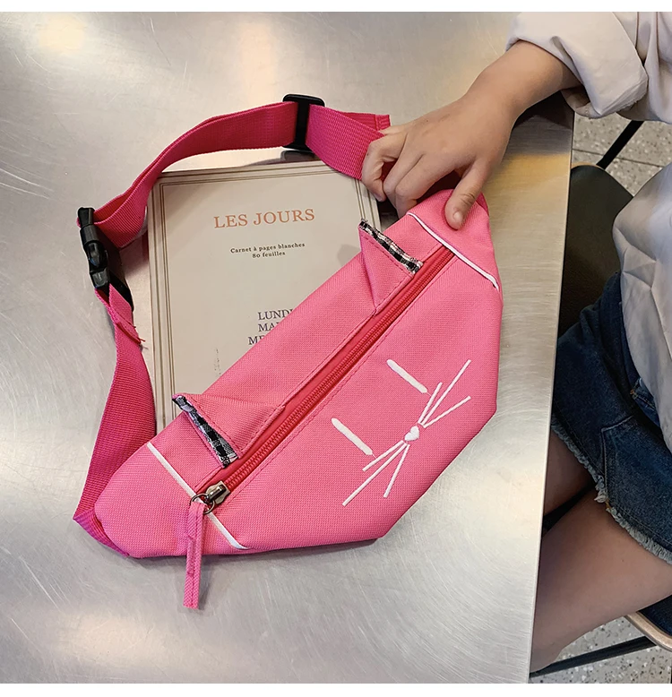 Новинка, детская поясная сумка для девочек, сумка на пояс, сумка на бедро, сумка для путешествий, Спортивная маленькая сумочка, 6 цветов