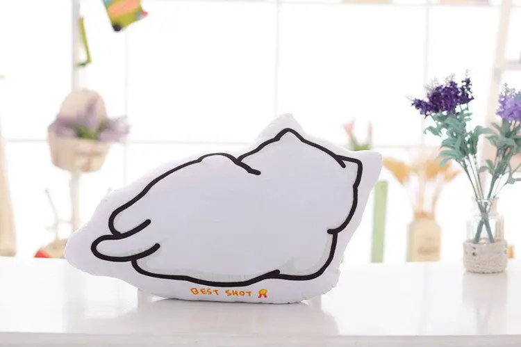 Аниме кошка двор Neko Atsume сопутствующие товары подушка задняя подушка может быть напечатан логотип