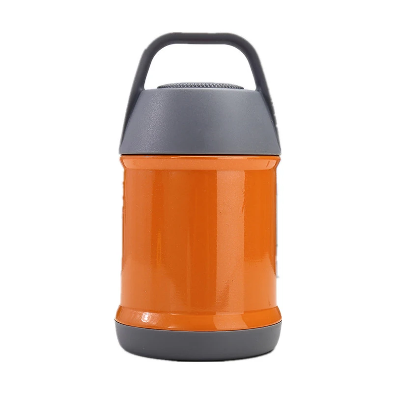 

500ml Stainless Steel Vacuum Thermos Box Insulated Food Soup Container Thermos Jar Flask Lunch Box household supplies 5 Colors
