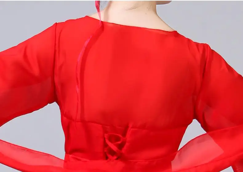 Бренд Hanfu, женские классические танцевальные костюмы в китайском стиле, Элегантный свежий и элегантный костюм принцессы, классный танцевальный костюм феи