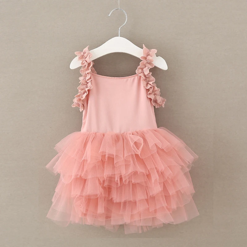 Babyinstar/платье принцессы для маленьких девочек; коллекция года; детские кружевные вечерние платья с длинными рукавами в стиле пэчворк; платья с большим бантом для маленьких девочек - Цвет: K06351Pink