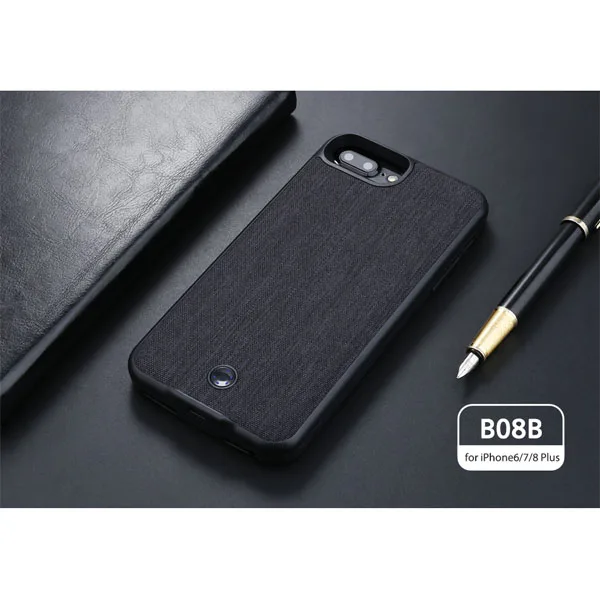 6p 6sp 7p 8p cloth 5000 мАч мобильный телефон зарядное устройство чехол для iphone 6 6s 7 8 плюс внешнее переносное Беспроводное зарядное устройство чехол для iphone 6 6s 7 8 plus - Цвет: 6p 6sp 7p 8p cloth