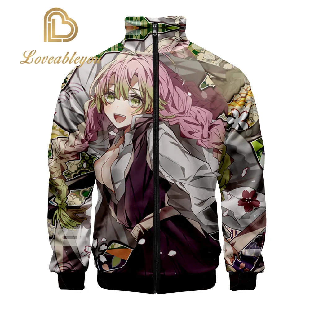 Anime Demon Slayer Kimetsu No Yaiba Tanjiro Kamado Nezuko Cosplay Men Zipper Jacket Coat Sweatshirts Halloween Costumes Women Buy At The Price Of 9 23 In Aliexpress Com Imall Com