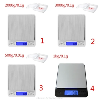 

Digital Kitchen Scale Mini Pocket Stainless Steel Precision Jewelry Electronic Balance Weight Gold Grams Au 24 20 Dropship