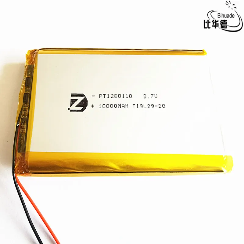 3.7V 10000mAH Polymer lithium ion battery for TOY POWER BANK GPS 1 set