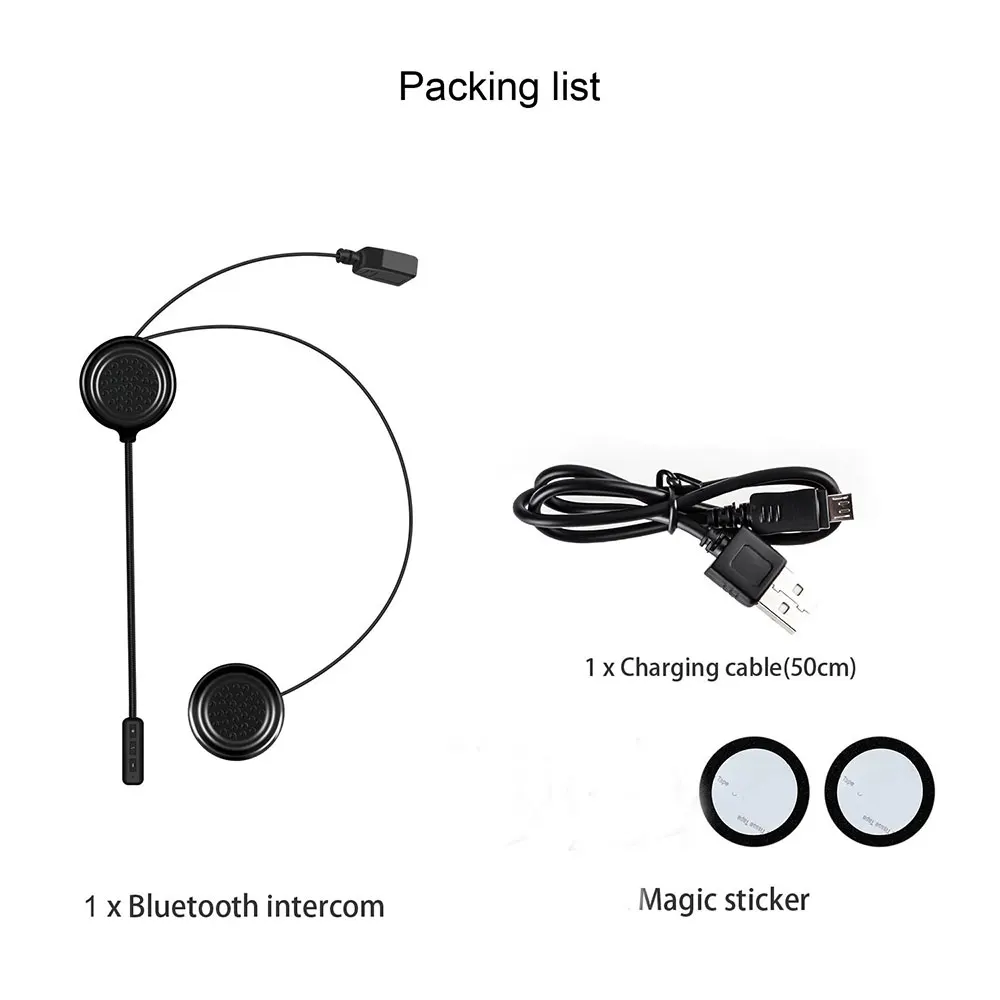 MH01Motor Helm Headset Bluetooth V5.0 