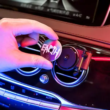 

Record Player Aromatherapy Car Air Vent Marine Fragrance Diffuser Tablets Holder