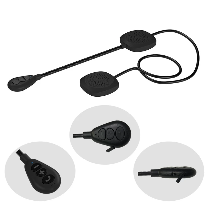 Беспроводная гарнитура Bluetooth 5 0 для мотоциклетного шлема|Наушники и гарнитуры| |