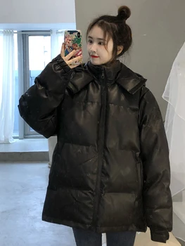 

Winter Collection Solid Women Down Jacket Warm Thicken Stand Collar White Duck Down Parka Women's Jackets Coats