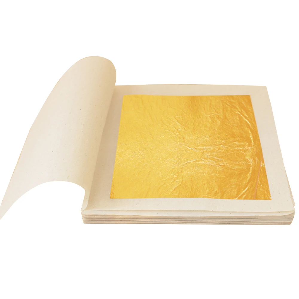 24K Gold Leaf Sheets Pure Gold Leaf Real Gold Foil 10pcs 8x8cm for Edible  Cake Decoration Facial Mask Art Crafts Paper Gilding - AliExpress