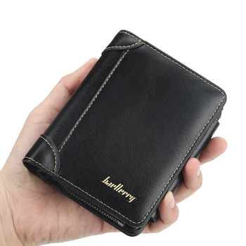 

New Men wallets fashion new card purse Multifunction organ leather wallet for male zipper wallet with coin pocket